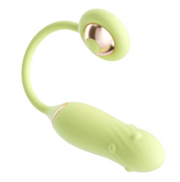 Ankni - XuanYue Rotating Bead Vibrating Egg (Support APP Mini Programs - Green) Ankni - XuanYue Rotating Bead Vibrating Egg (Support APP Mini Programs - Green)